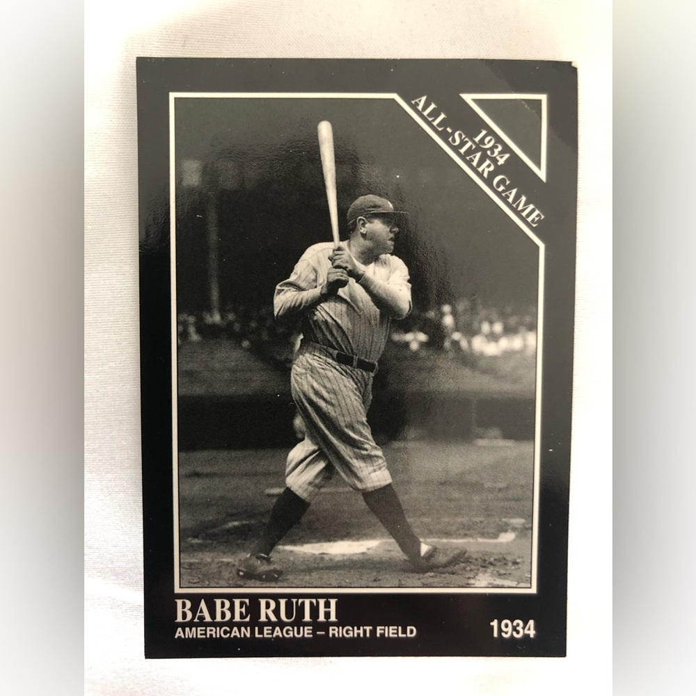Babe Ruth baseball card